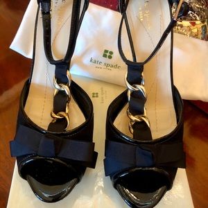 ❌SOLD❌Kate Spade “Glamour” Suede/Patent Leather shoe